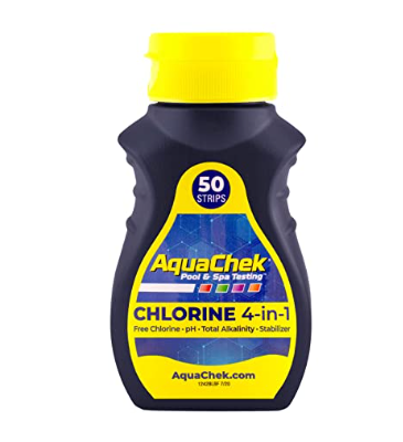 TEST STRIP: 4 in 1 CHLORINE